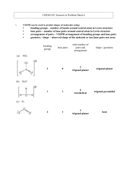 Answers to Homework Problem Sheet 6