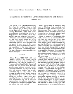 Diego Rivera at Rockefeller Center: Fresco Painting and