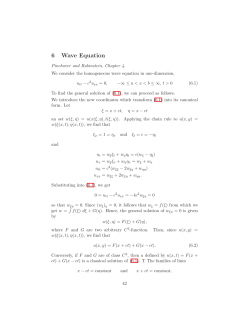 6 Wave Equation