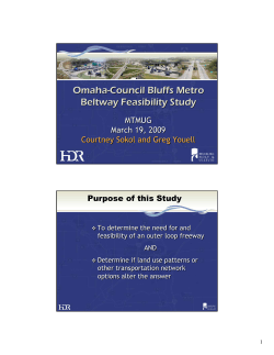 Omaha-Council Bluffs Metro Beltway Feasibility Study
