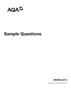Sample questions