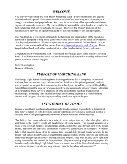 Marching Band Handbook and Forms 13 (Autosaved)