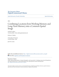 Combining Locations from Working Memory and Long