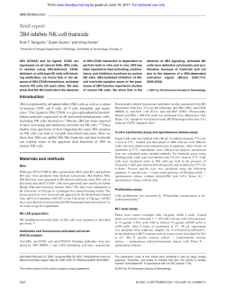 2B4 inhibits NK-cell fratricide