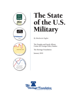 The State of the U.S. Military
