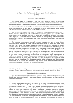 Adam SMITH - American University of Beirut