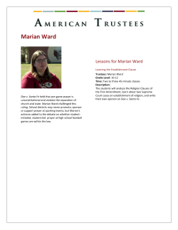 Learning the Establishment Clause