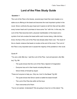 Lord of the Flies Study Guide