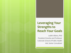 Judith Albino, Ph.D.