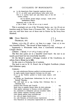 A descriptive catalogue of the manuscripts in the library of Corpus