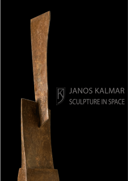 Janos Kalmar Sculpture in space