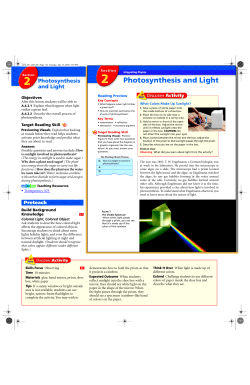 photosythesis textbook