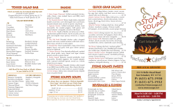 sTone soupe`s - Stone Soupe Cafe