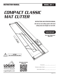 compact classic mat cutter