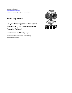 Le Quattro Staggione