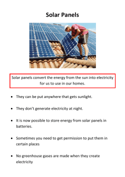 About Energy `Pros and Cons...`