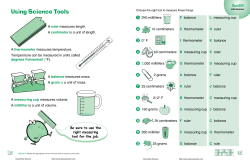 Using science tools