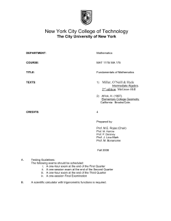 New York City Technical College of CUNY