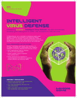 Centinel - Intelligent Virus Defense - Sigma