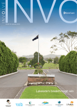 Involve Issue 24 - January 2012