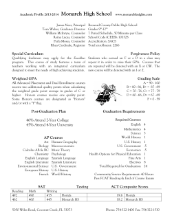 Special Curriculum Forgiveness Policy Weighted