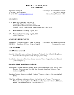 Ross K. Tangedal, Ph.D.