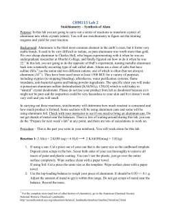 CHM115 Lab 2 - Theochem @ Mercer