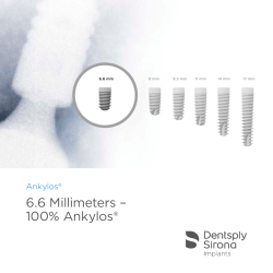 ANKYLOS&reg; 6.6 Millimeters