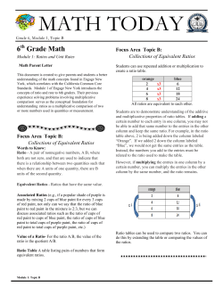 MATH TODAY