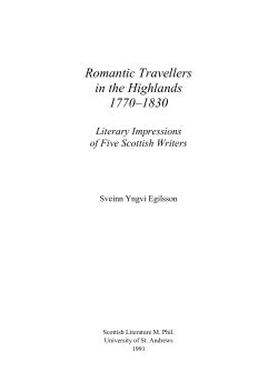 Romantic Travellers
