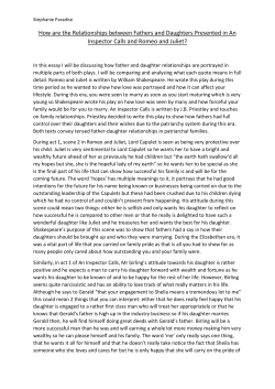 How are the Relationships between Fathers and Daughters