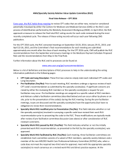 RUC - American Medical Association