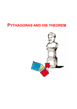 PYTHAGORAS AND HIS THEOREM