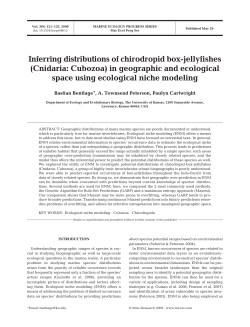 Inferring distributions of chirodropid box