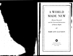 A World Made New