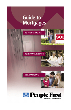 Guide to Mortgages