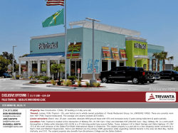 POLLO TROPICAL - Absolute NNN ground lease