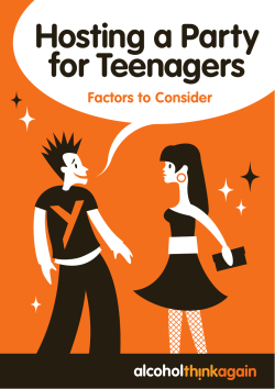 HADP1209-A5 Brochure HostingTeenageParty.indd