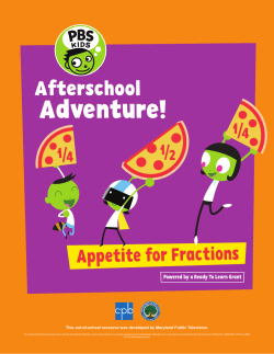 Appetite for Fractions