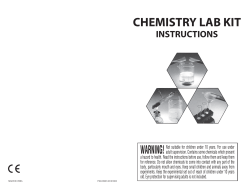 chemistry lab kit