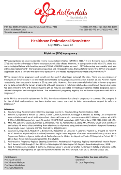 Issue 40 - Southern African HIV Clinicians Society