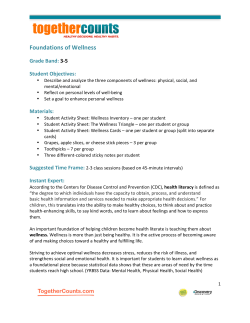 Foundations of Wellness