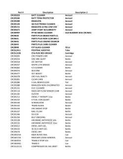 Shop Supplies and Chemicals List &ndash; Click the icon and