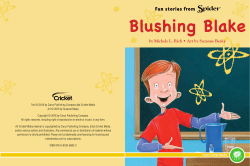 Blushing Blake - Cricket Media