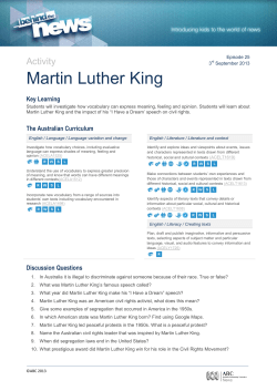 Martin Luther King