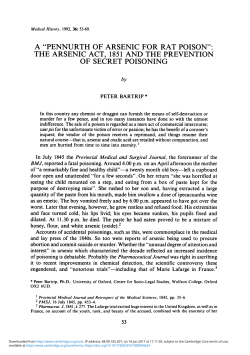 a "pennurth of arsenic for rat poison"