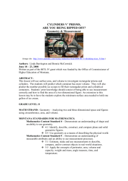 CYLINDERS V` PRISMS, ARE YOU BEING RIPPED OFF