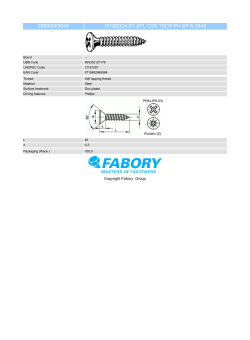 26680063045 D7982CH ST ZPL CSK TSCR PH SP 6,3X45