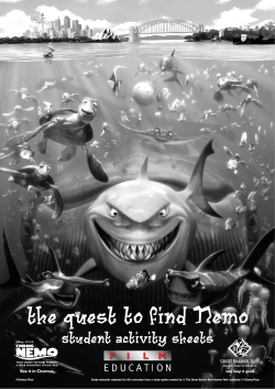 Student Activity sheets