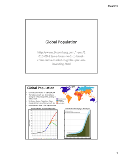 Global Population